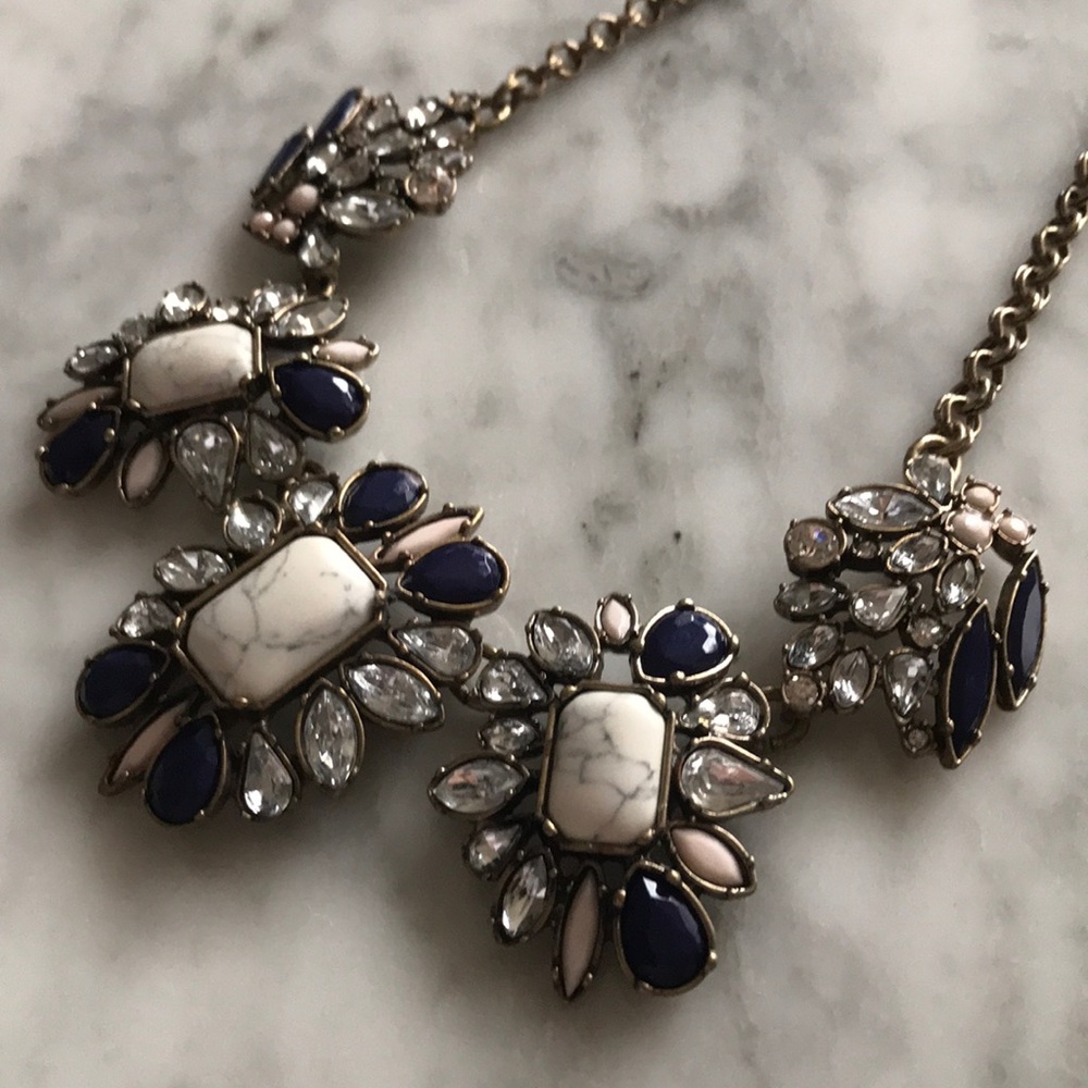 HOST PICK - LOFT Marble Statement Necklace